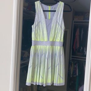 Lucky in Love Pleat Wave Tennis Dress